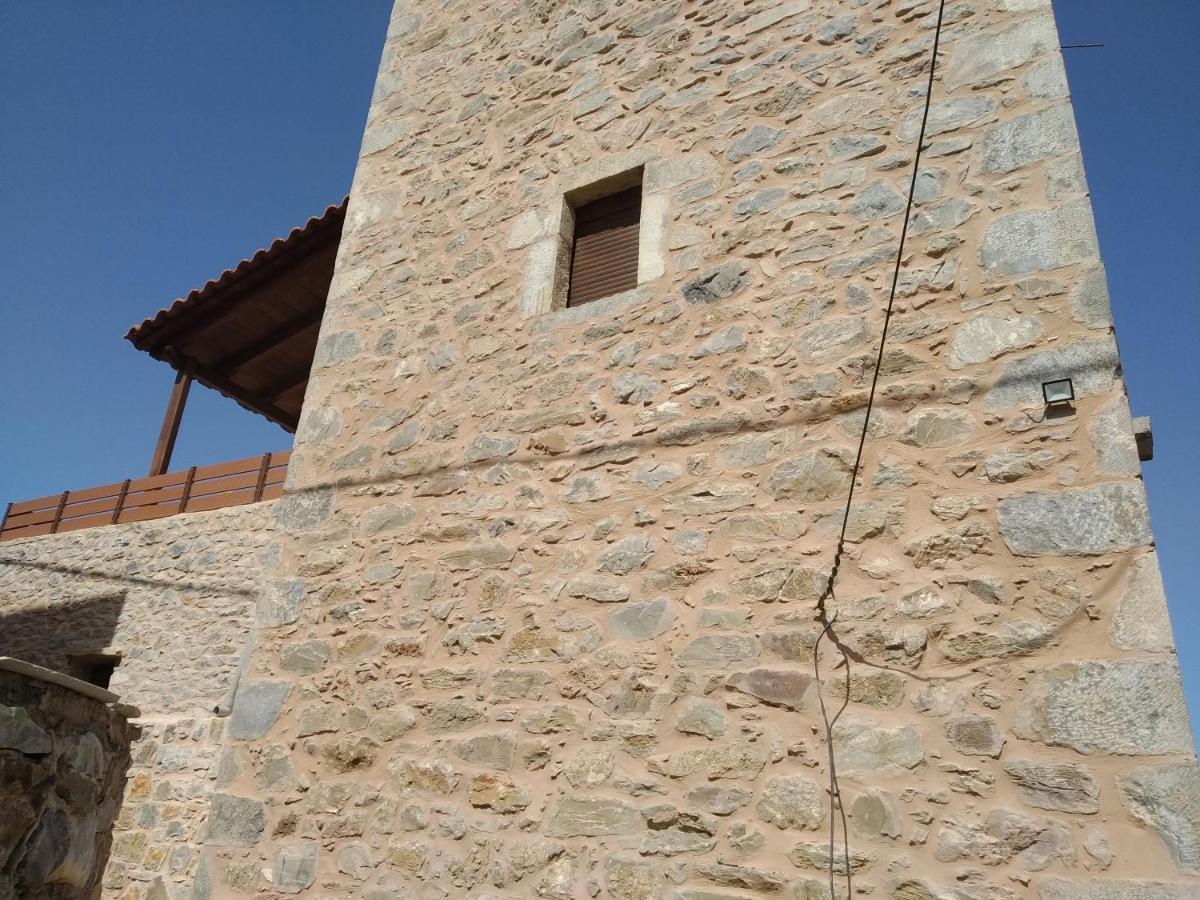 Panos Stone Tower Villa Paliros ภายนอก รูปภาพ