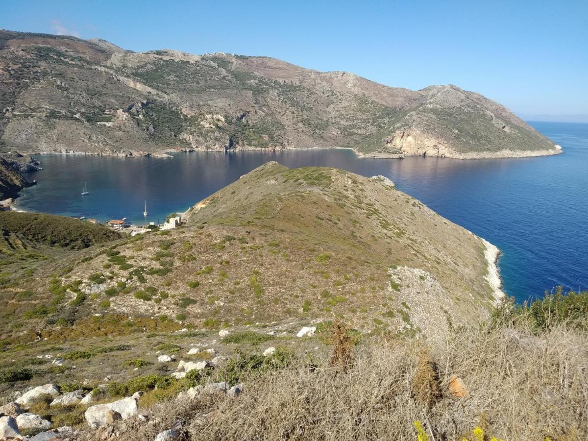 Panos Stone Tower Villa Paliros ภายนอก รูปภาพ